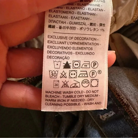 Levis Women Straight leg 501 button fly - Picture 8 of 13